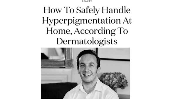 Vogue – Dr David Jack, hyperpigmentation