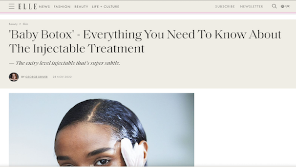 Dr Salome Talks Baby Botox with ELLE