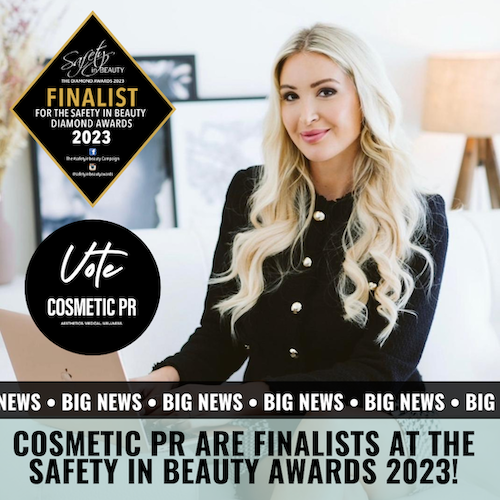We’re FINALISTS At The Safety In Beauty Awards!